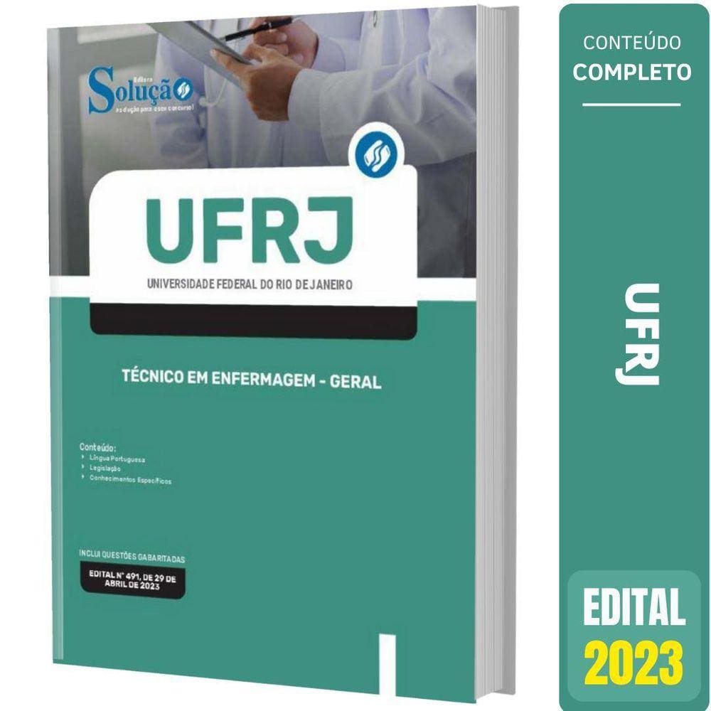 Apostila Concurso Ufrj - Técnico Em Enfermagem - Geral