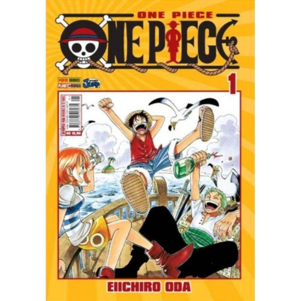 Mangá One Piece - Vol. 01 Ao 50 - LEIA A DESCRIÇÃO!