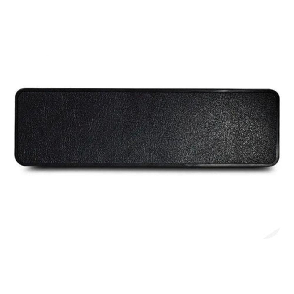 Tapa Buraco Do Som Automotivo Tampa 1 Din Universal Preto