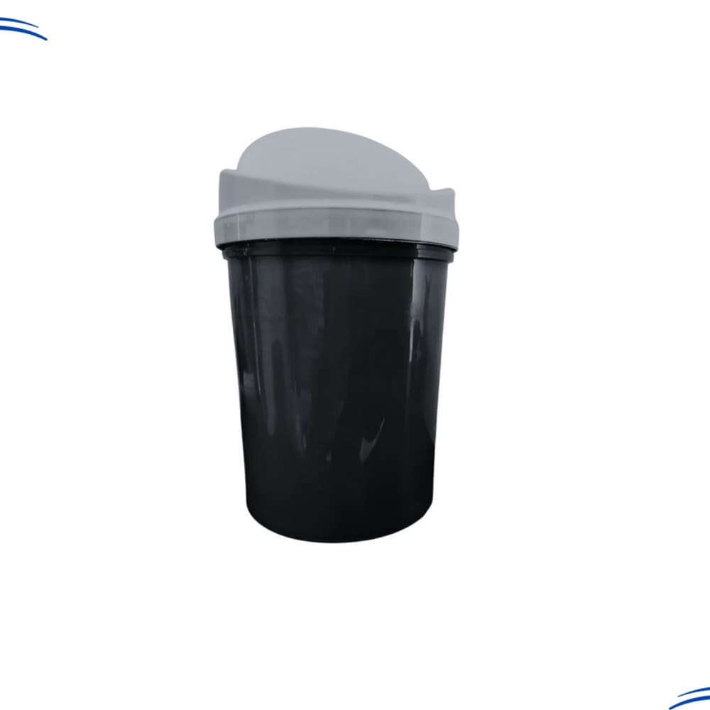 Cesto De Lixo Lixeira Com Tampa Basculante Cozinha Pia 2,5 L