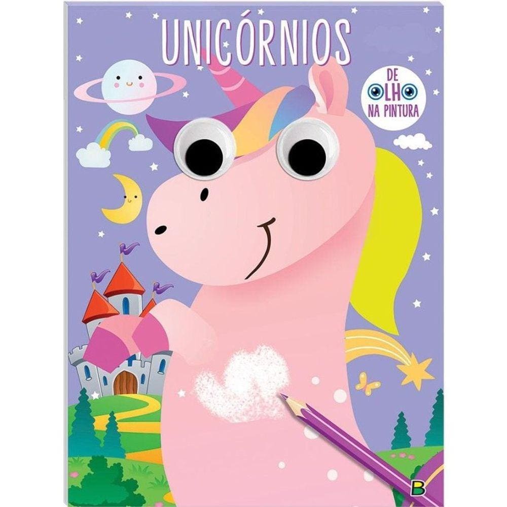 Livro Infantil De Olho Na Pintura: Unicórnios 2 a 6 Anos Todolivro