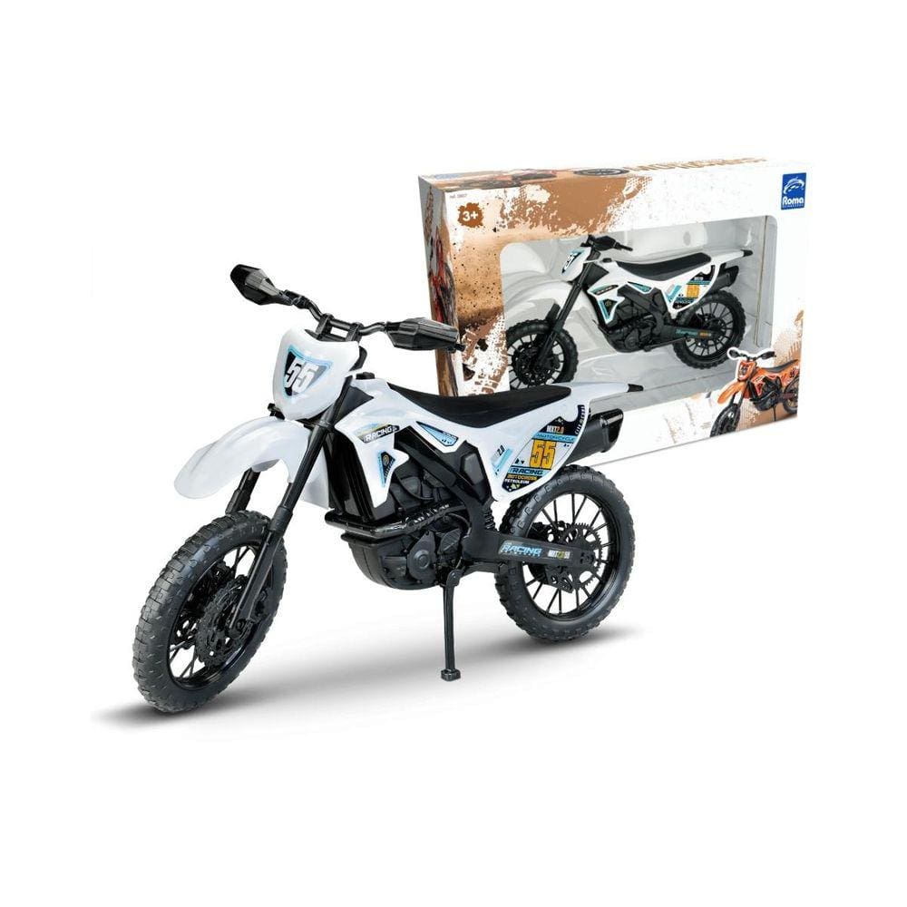 Moto 1600 C/ Rodas Fricção Bonita Coleção Corrida Infantil