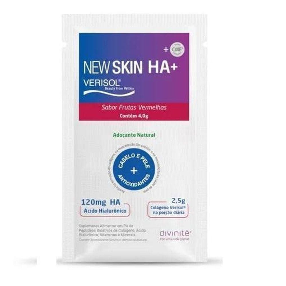 New Skin Ha+ Verisol Mix Sabores 30 Sachês