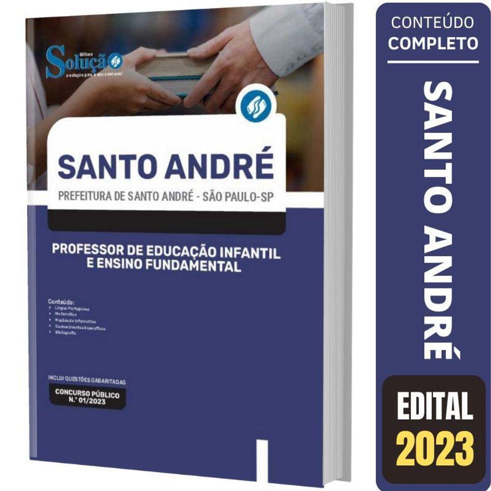 Apostila Santo André Sp - Professor De Educação Infantil