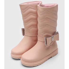 Bota Infantil Pé com Pé Guty Menina - Rosa