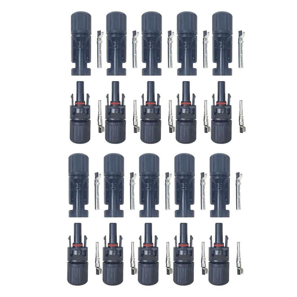 Conector Mc4 Painel Energia Solar 30A Ip67 Kit 10 Pares
