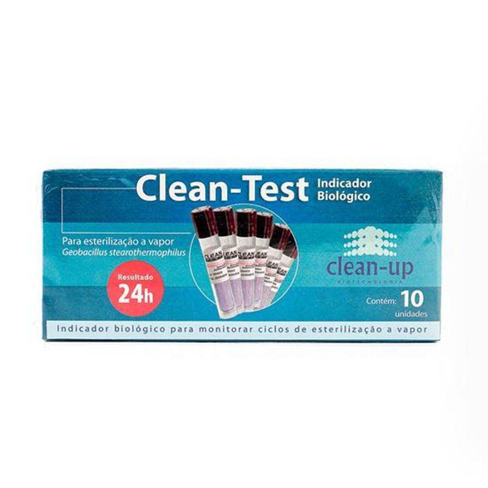 Indicador Teste Biológico Esterilização Autoclave Clean Test
