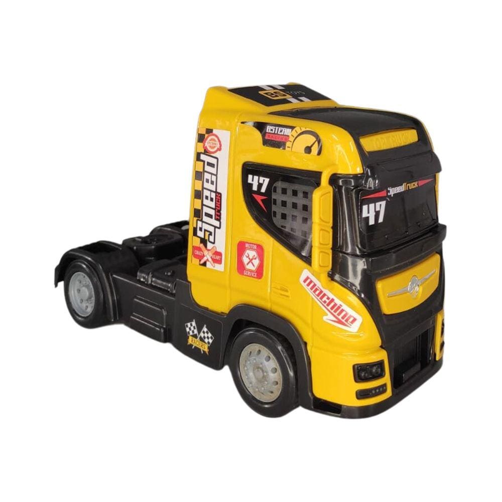 Caminhão Brinquedo Infantil Caminhãozinho 4x4 Amarelo no Shoptime