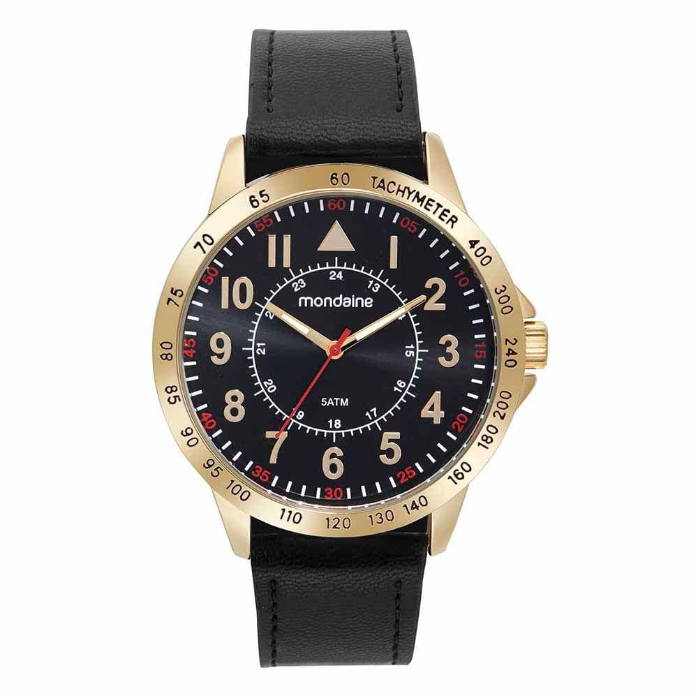 Relógio Masculino Casual Dourado