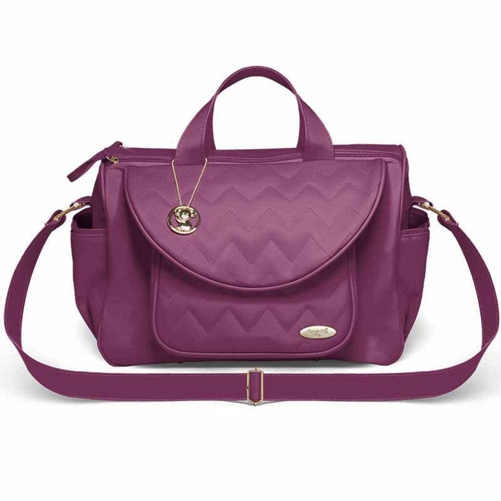 Bolsa Maternidade Classic For Baby Gênova Cor Uva