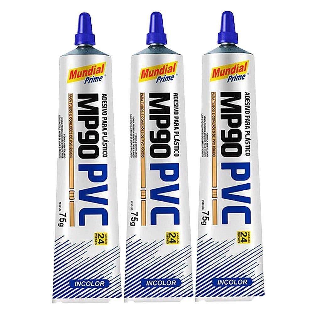 Cola Pvc Mp90 75g LI0500017 3 Unidades MUNDIAL PRIME