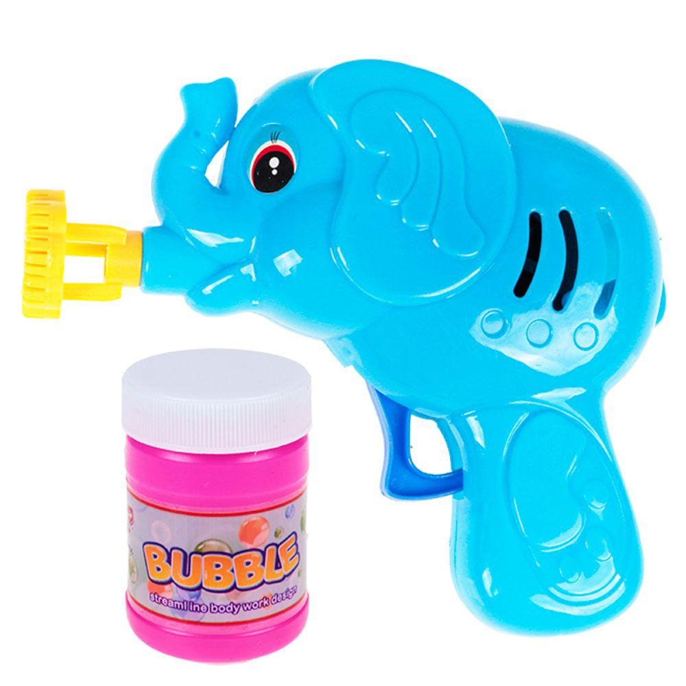 Brinquedo Lança Bolha De Sabão Elefante A Fricção Com Refil