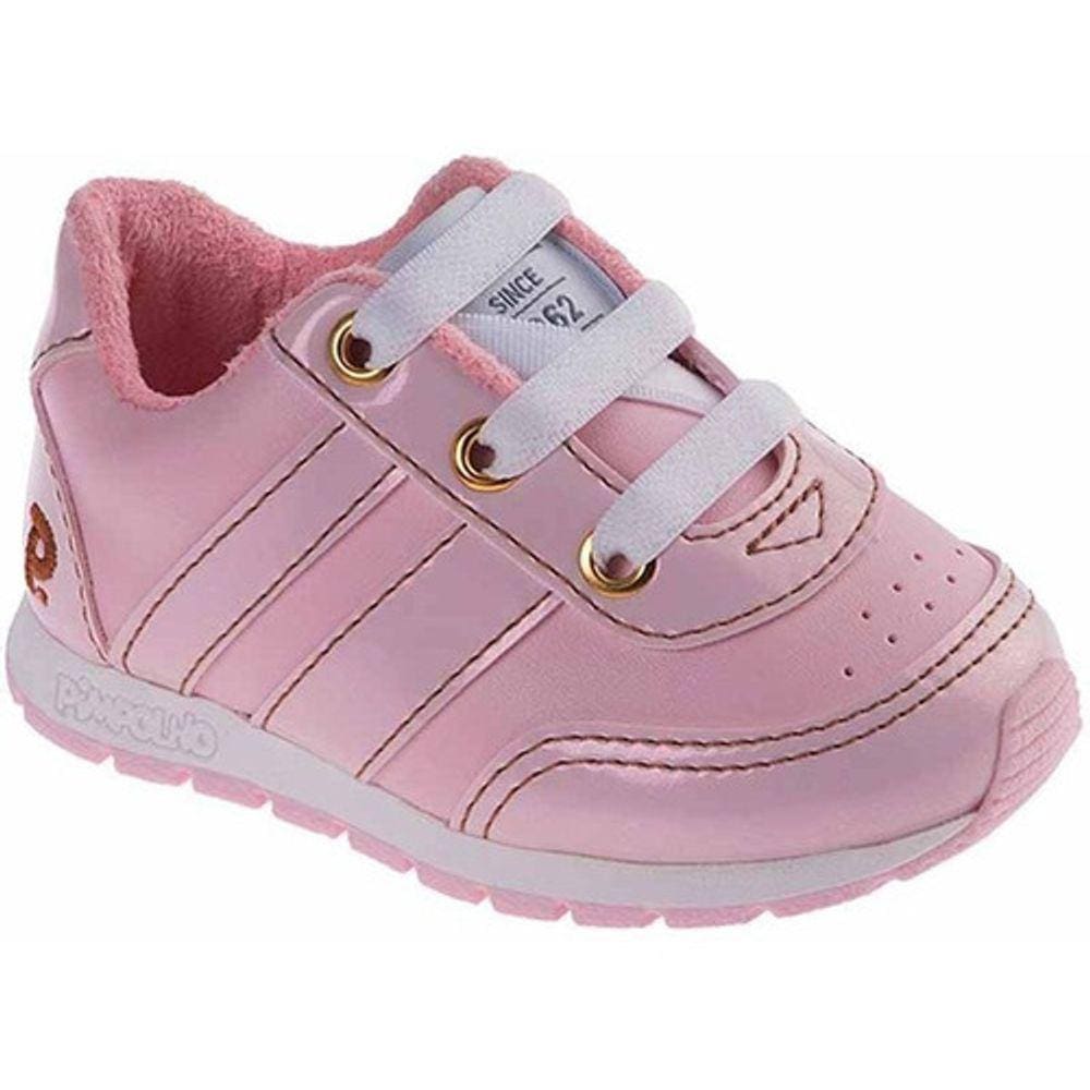 Tênis Infantil Retro Fase 2 Feminino Rosa Pimpolho - N 16
