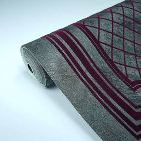 Papel de Parede Aveludado Moldura DK-0106 - 0,53X10m ( ± 3%)