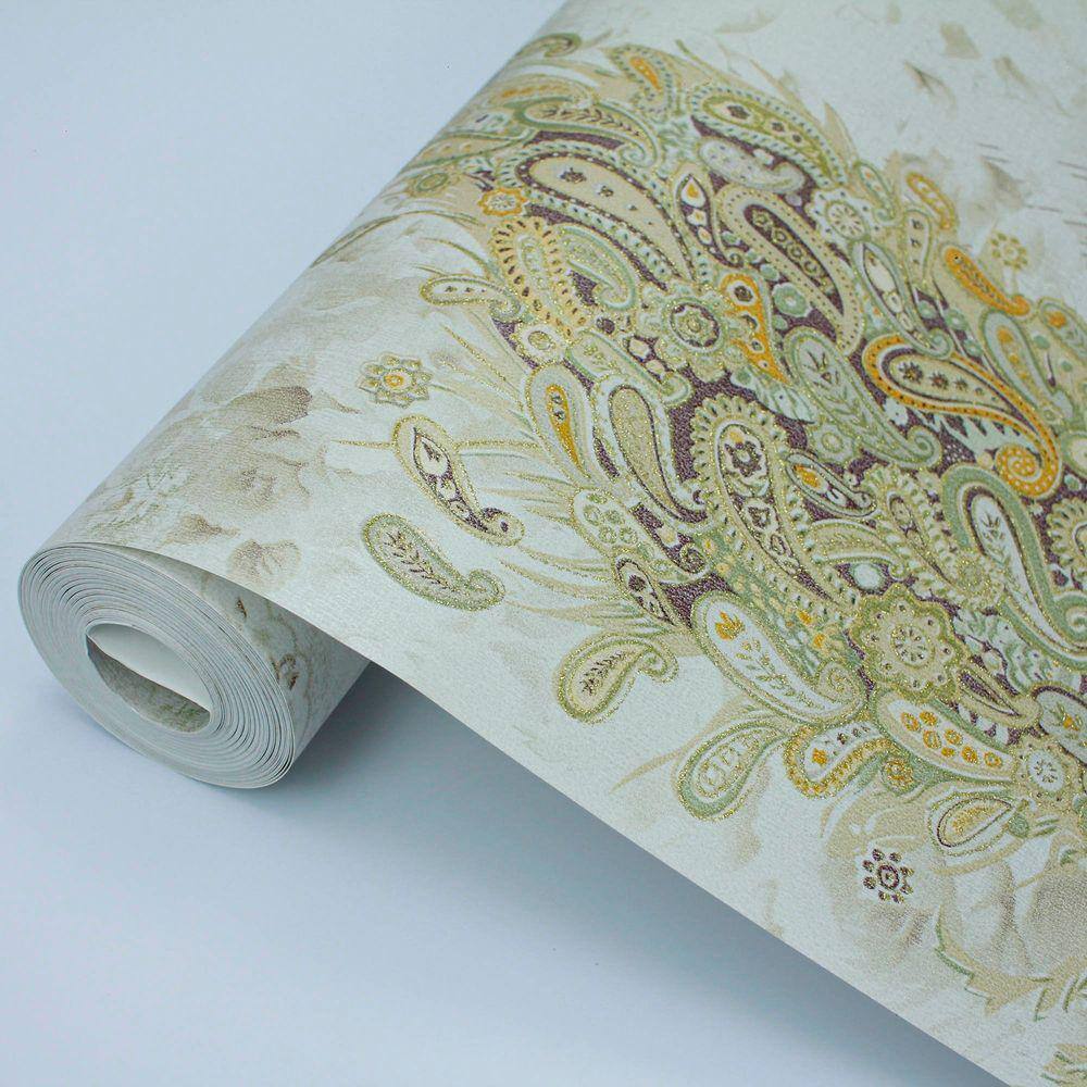Papel de Parede Vinilizado Pavão DK-0115 - 0,53X10m ( ± 3%)