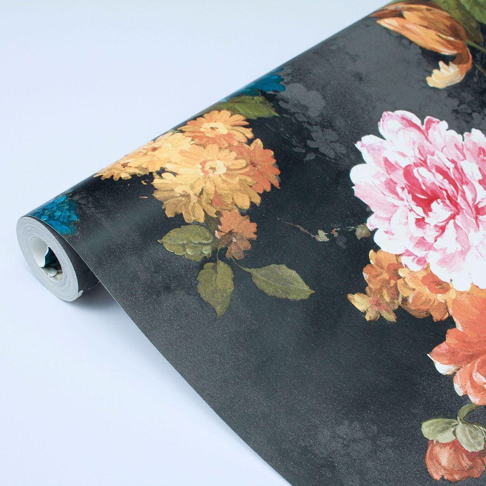 Papel de Parede Vinilizado Floral DK-0183 - 0,53X10m ( ± 3%)
