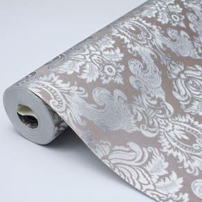 Papel de Parede Vinilizado Arabesco DK-0076 - 0,53X10m ( ± 3%)