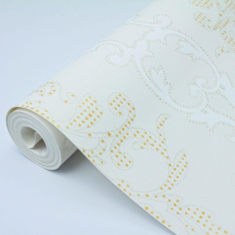 Papel de Parede Vinilizado Medalhão DK-0155 - 0,53X10m ( ± 3%)