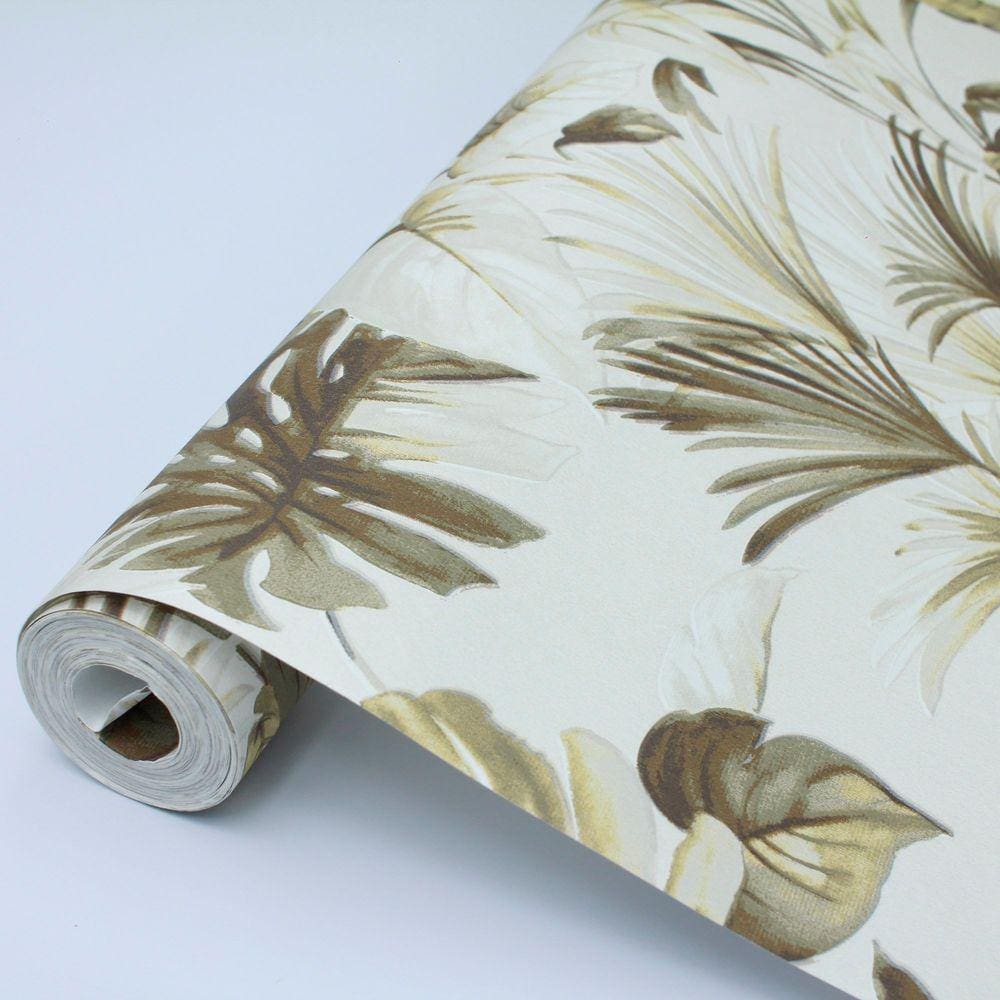 Papel de Parede Vinilizado Folhagem DK-0167 - 0,68x9,14m ( ± 3%)