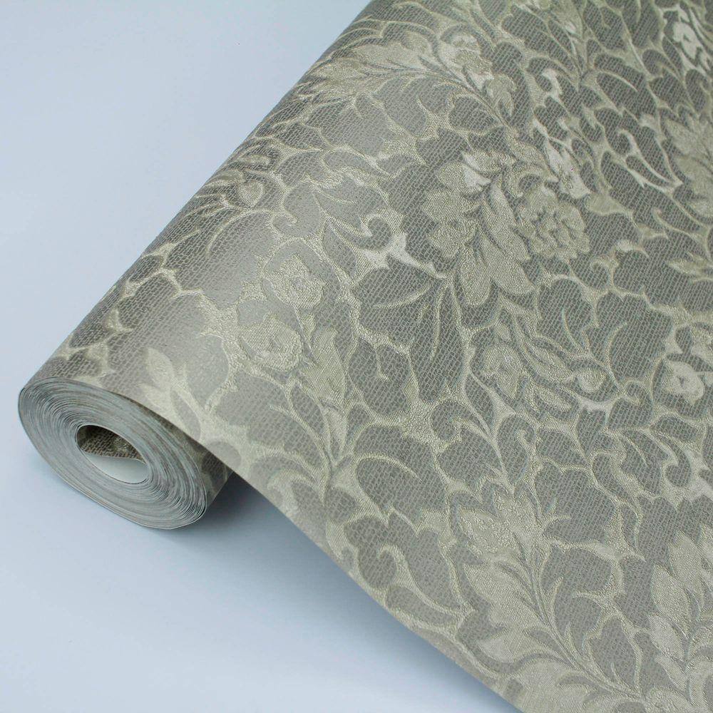 Papel de Parede Vinilizado  Floral DK-0117 - 0,53X10m ( ± 3%)