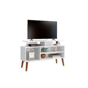 Rack Lyon 1.1 Branco – Carmolar Móveis
