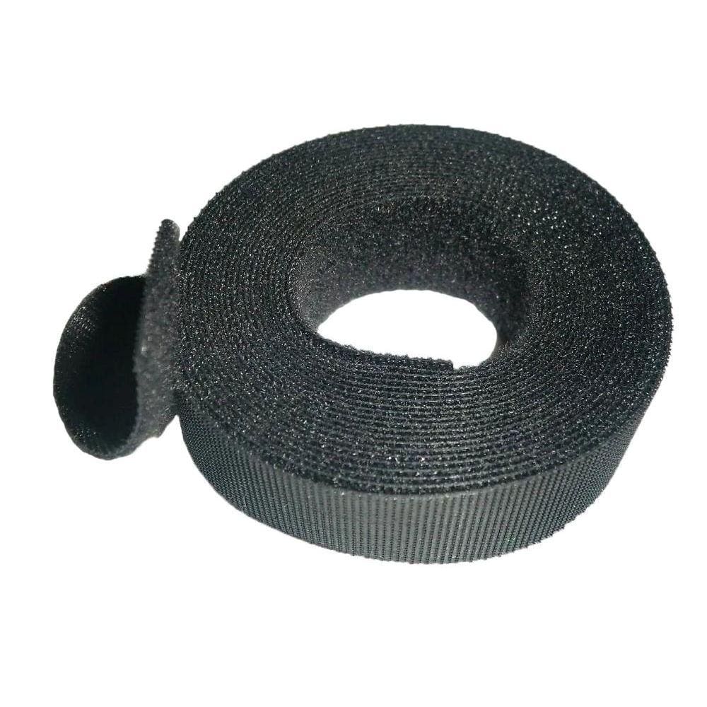 Fecho Contato Adesivo De Poliester Preto Foxmix