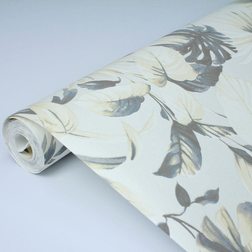 Papel de Parede Vinilizado Folhagem DK-0173- 0,68x9,14m ( ± 3%)