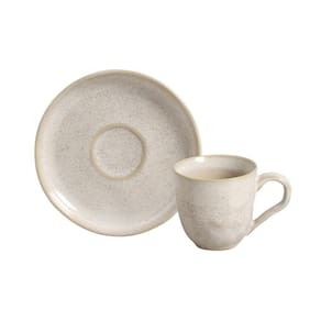Conjunto c/ 6 Xícaras de Café c/ Pires Bio Latte 120ml
