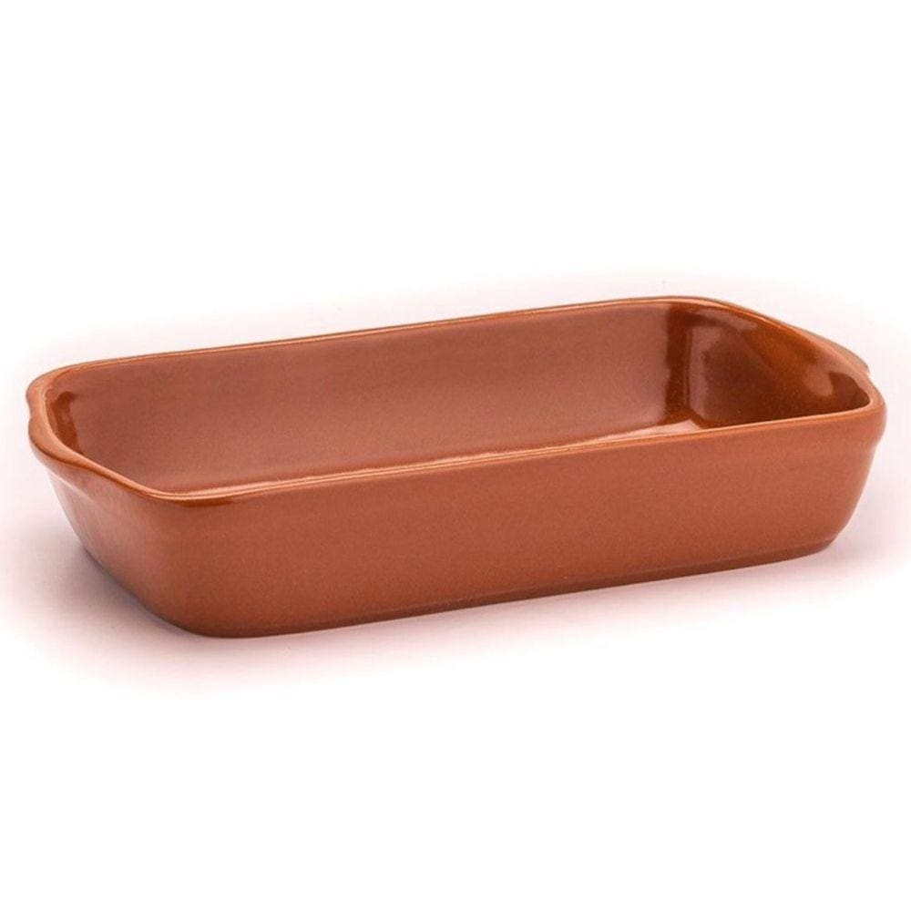 Travessa Refratária Retangular 26x13 cm Bella Refratários
