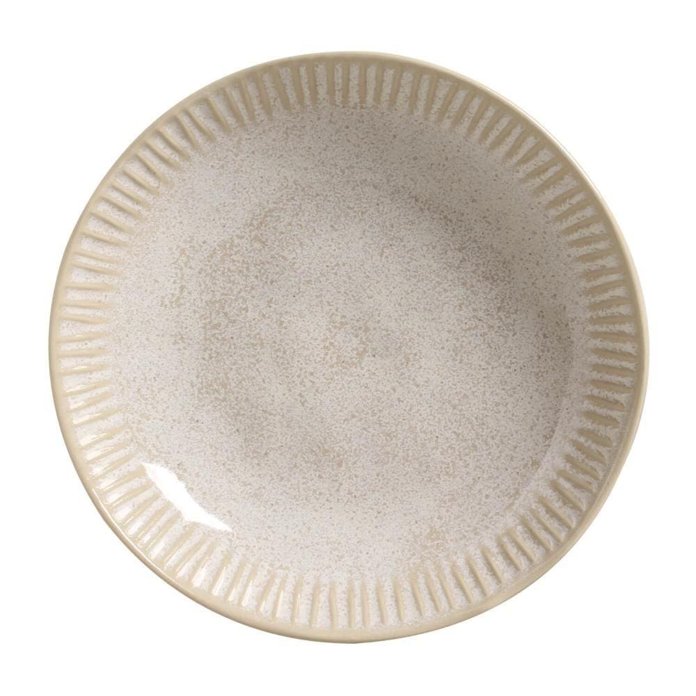 Conjunto c/ 6 Pratos Fundo Linhas Latte Ø 22,5cm 830ml