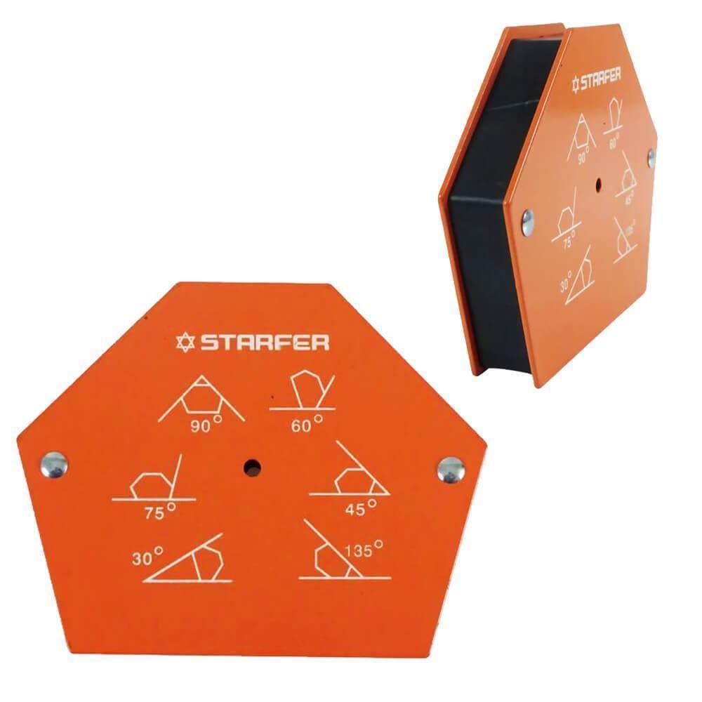 Esquadro Magnético Hexagonal 3 12Kg - Starfer