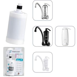 Kit 6 Refis Vela Filtro Água Lorenzetti Acqua Bella Vitale
