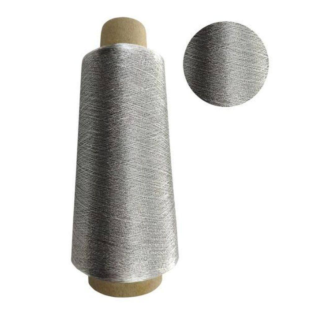 Linha Metalizada Lurex Para Bordar Com 3.000 Metros