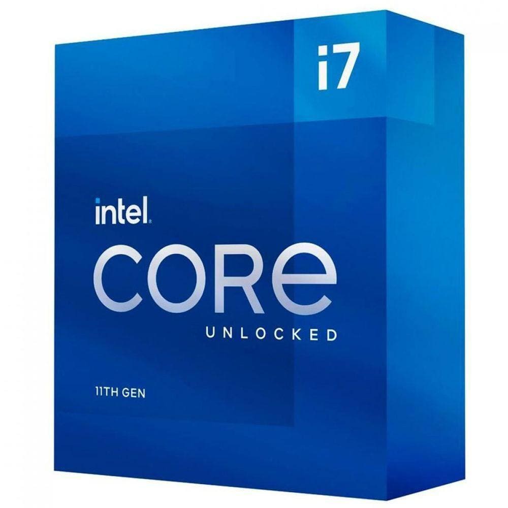Processador Intel Core I7-11700k, 3.6ghz (5ghz Turbo) Lga1200, 16mb Cache, 11ª Ger - Bx8070811700k