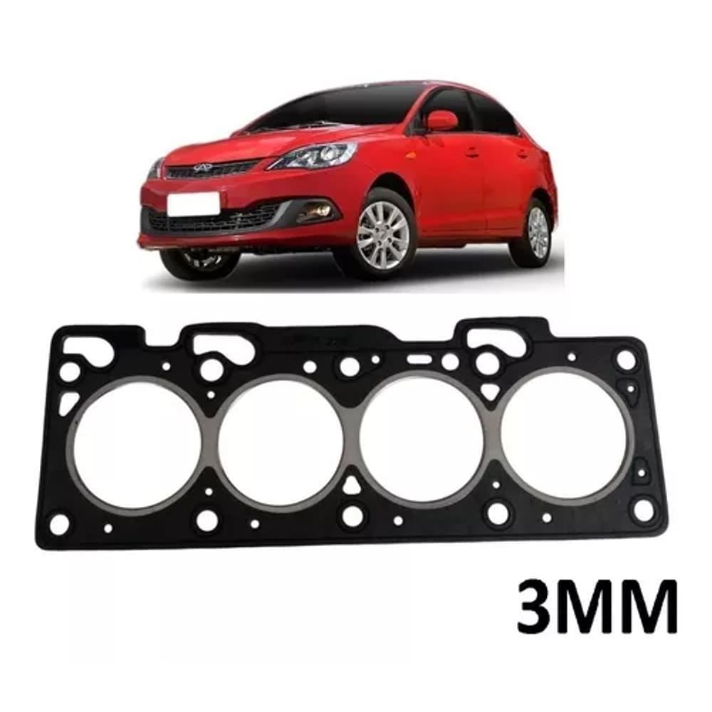 Junta De Cabeçote Sob Medida Chery Celer 1.5 16v Flex 3mm