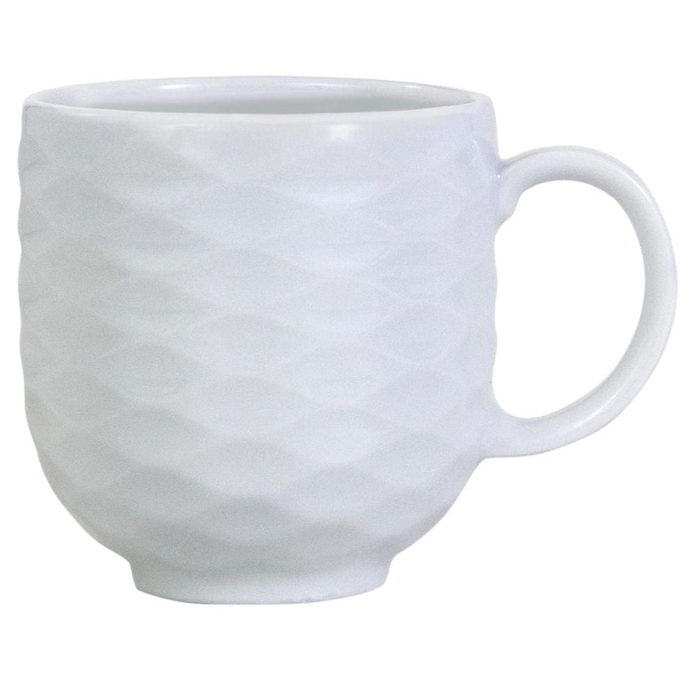 Caneca Ondas 350 ml Branca Germer