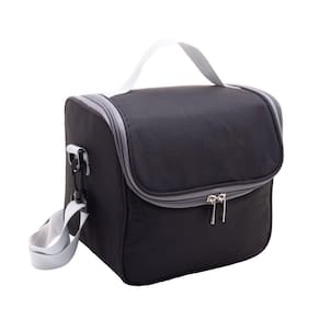 Bolsa Térmica de Poliéster Easy Life Preto 22x20cm 2973 Lyor