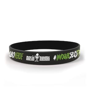 Pulseira De Silicone Mansão Maromba - Padrão: Único