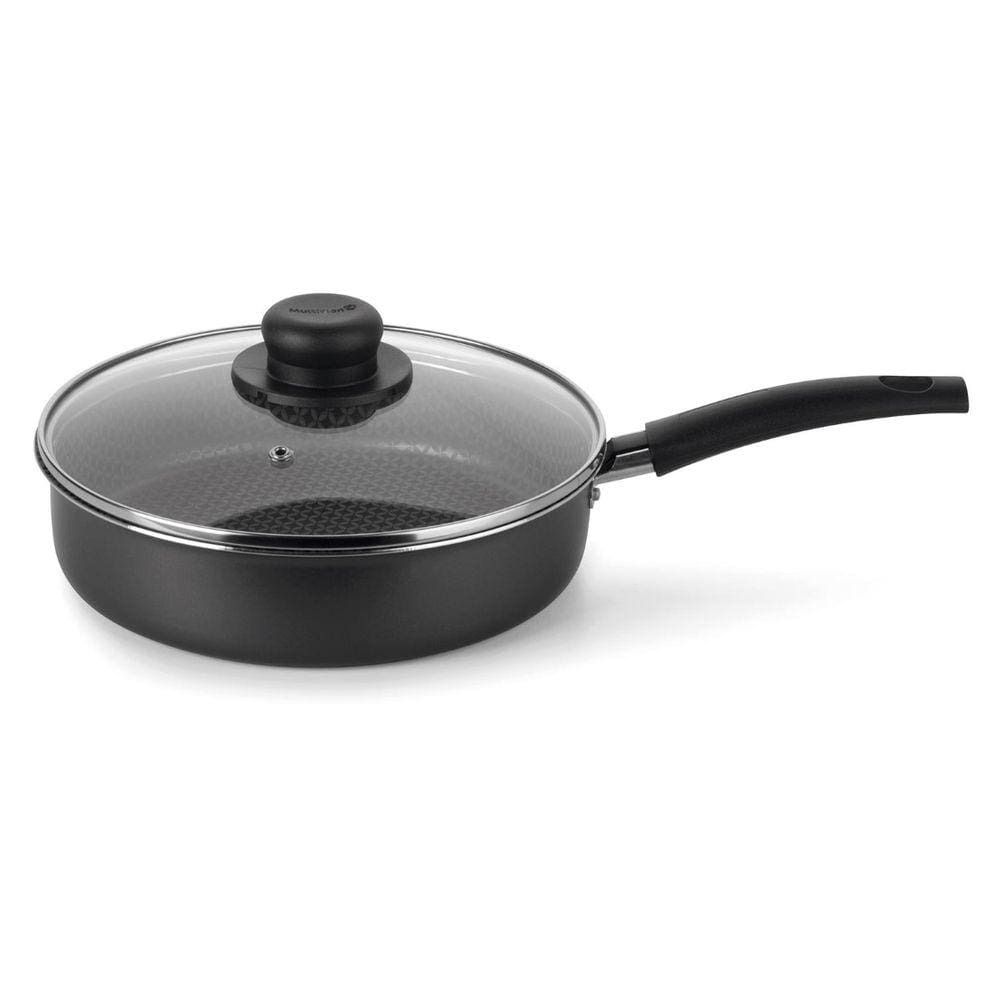 Frigideira Gourmet 2,3 Litros Antiaderente em Alumínio 24 cm Multiflon