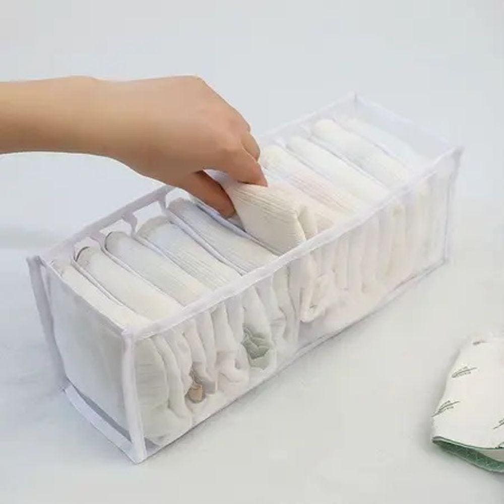 Colméia Organizadora -11 Divisórias Organizador de Gavetas Armário Guarda Roupa 32X12 - PANAMI