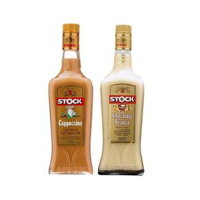 Kit Licor Stock Cappuccino + Chocolate Branco 720ml cada