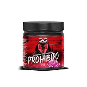 Prohibido Hardcore Pré-Workout 180G - Bubble Gum