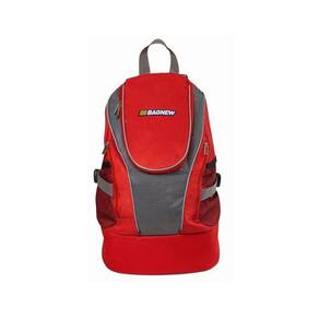 Mochila Térmica 4 Potes - Vermelha Cinza Sport Padrão: Único