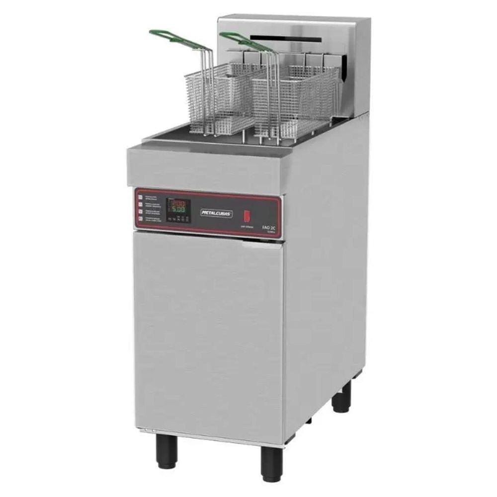 Fritadeira Elétrica Água e Óleo 15000W 30 Litros 220v Metalcubas