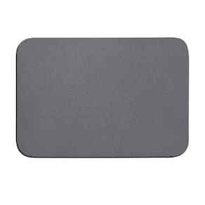 Mousepad Cinza Antiderrapante Em Tecido - Reflex
