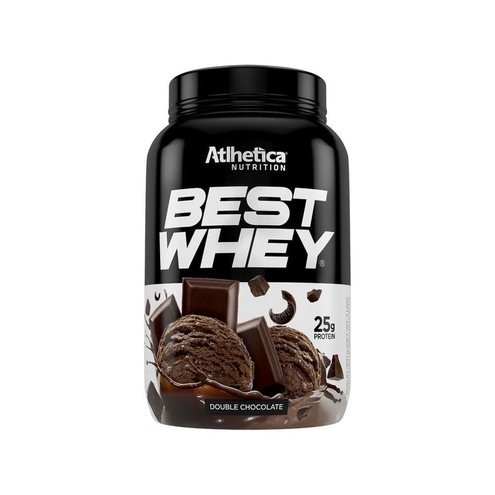 Best Whey 900g Double Chocolate - Atlhetica Nutrition