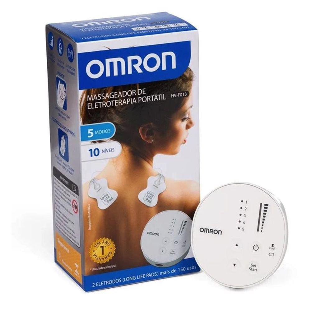 Massageador Neuroestimulador de Eletroterapia Portátil HV-F013 Omron