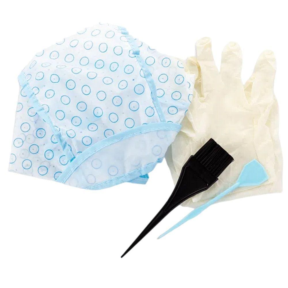 Kit 5 Itens Reflexo Touca Pincel Agulha E Luva Luzes Proart