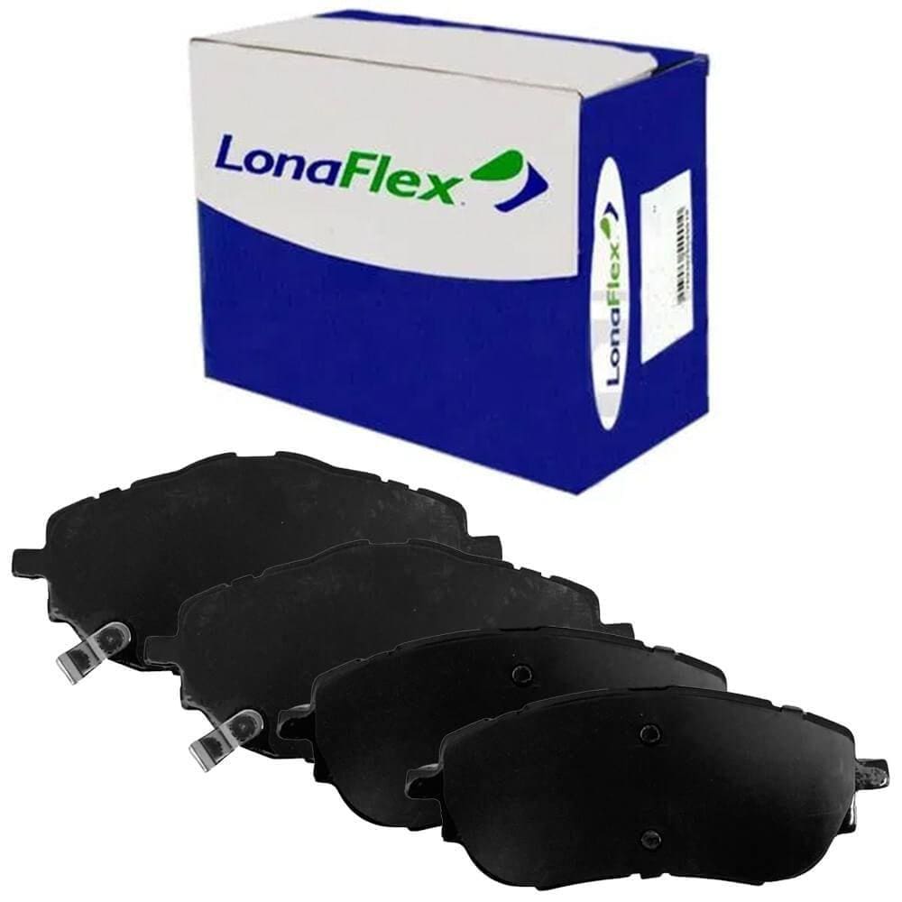 Kit Pastilha Freio Dianteira Corolla 2014 a 2019 Lonaflex