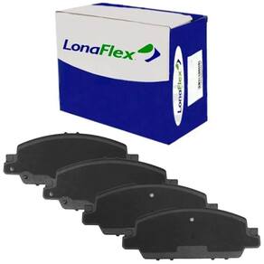 Kit Pastilha Freio Dianteira Honda HR-V 2015 a 2020 Lonaflex